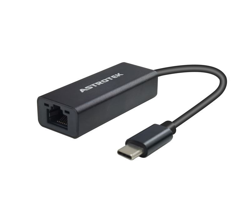 Astrotek USB-C to RJ45 Gigabit LAN Network Ethernet Adapter 15cm Cable Male t...