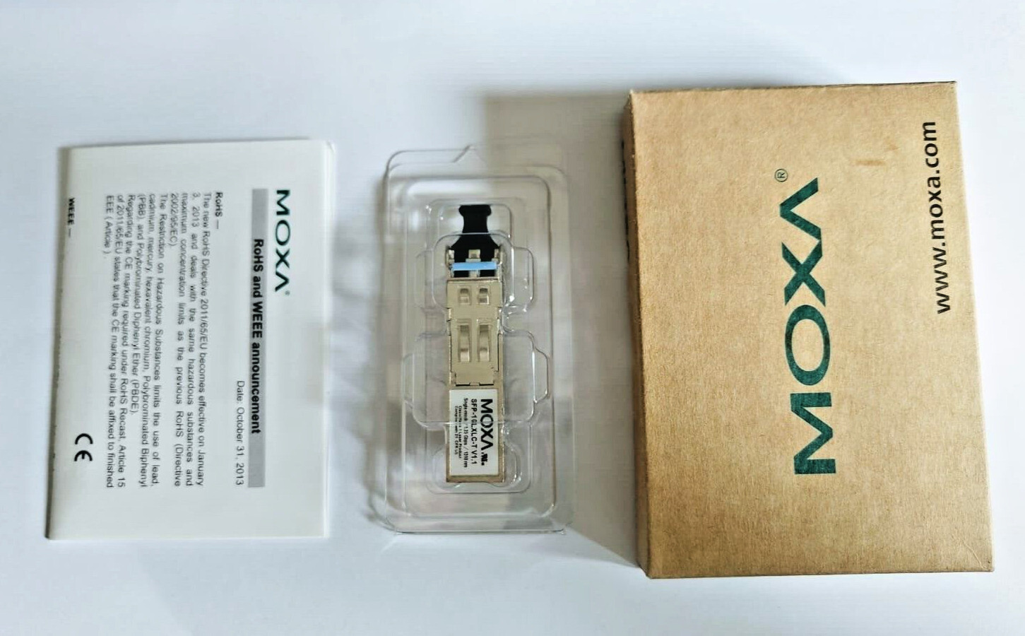 1PC NEW Moxa SFP-1GLXLC-T Fast Shipping
