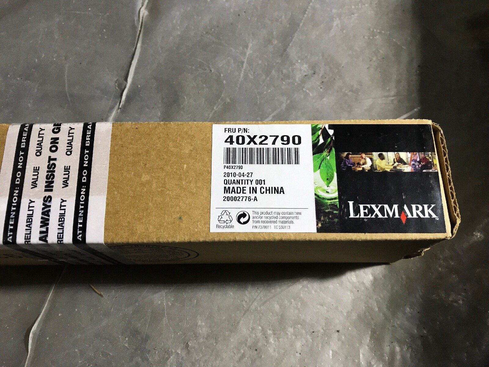 New Lexmark Original OEM PN 40X2790 