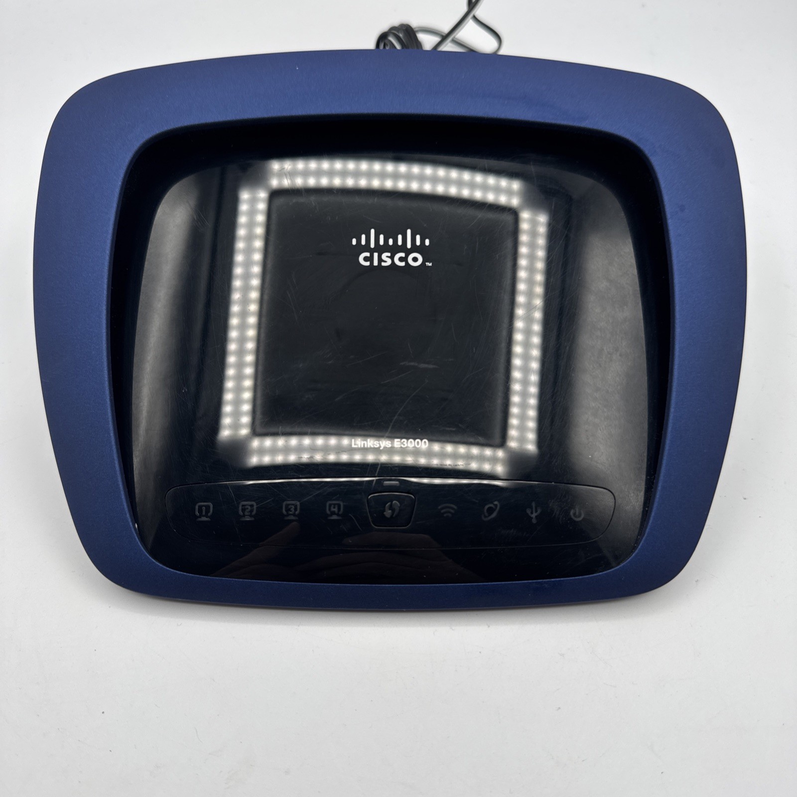 Cisco - Linksys E3000 Wireless N 4-Port Gigabit Router 300mbps (Unit Only)