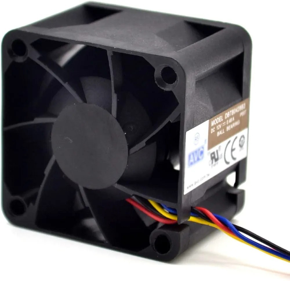 NNL DBTB0428B2G 40mm Powerful Cooling Fan for AVC 4028 12V 1A High Speed Server