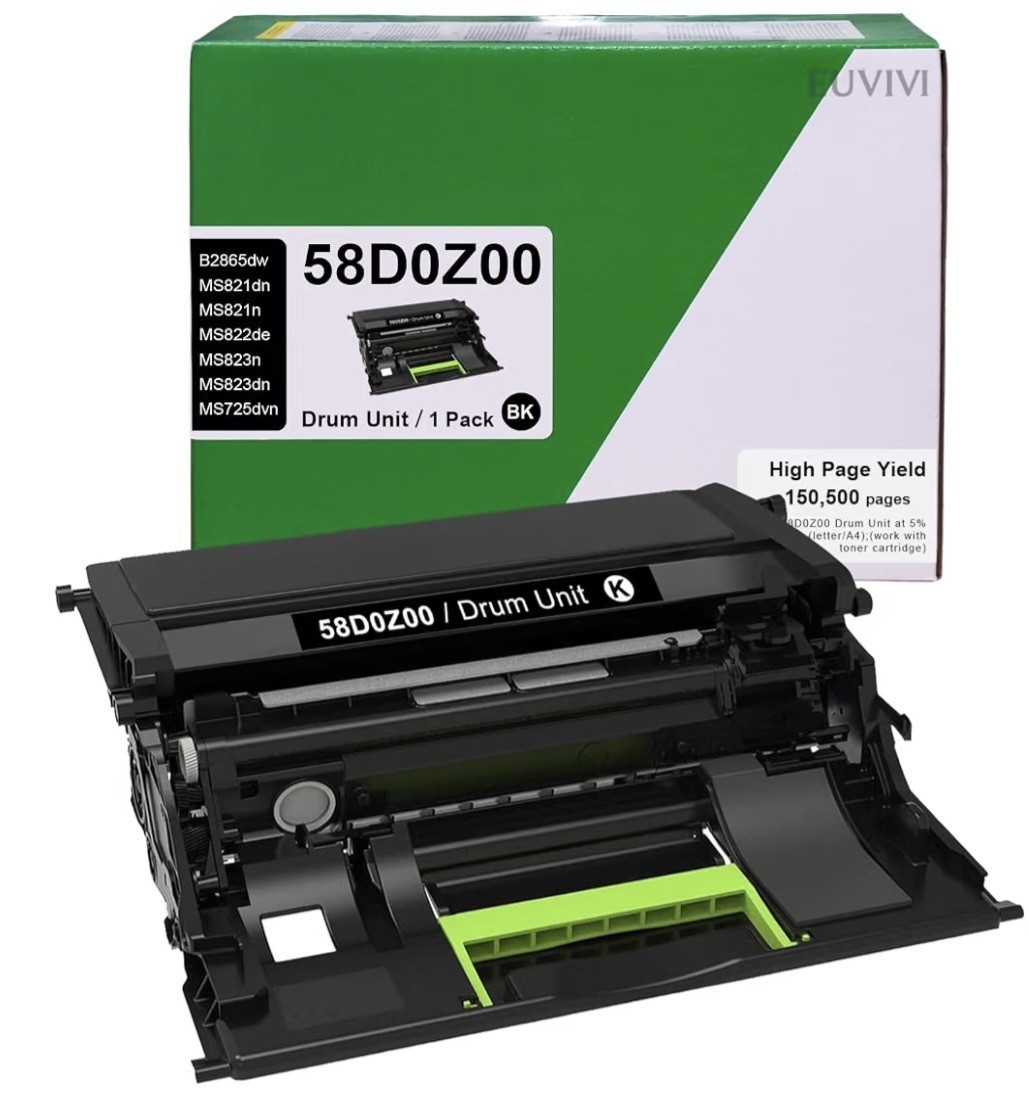 58D0Z00 Black Imaging Unit Replacement for Lexmark 58D0Z00 Imaging Unit