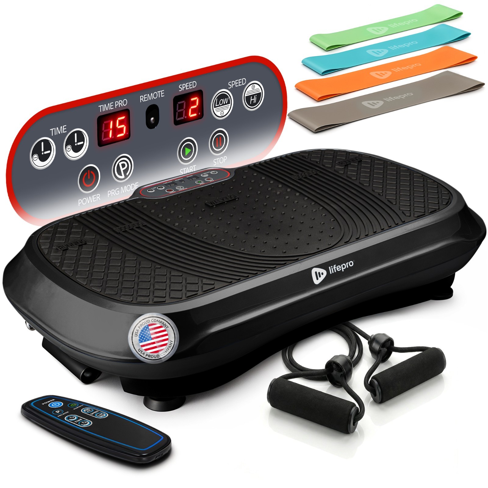 LifePro Waver Vibration Plate – Full Body Workout & Weight Loss Machine for Home
