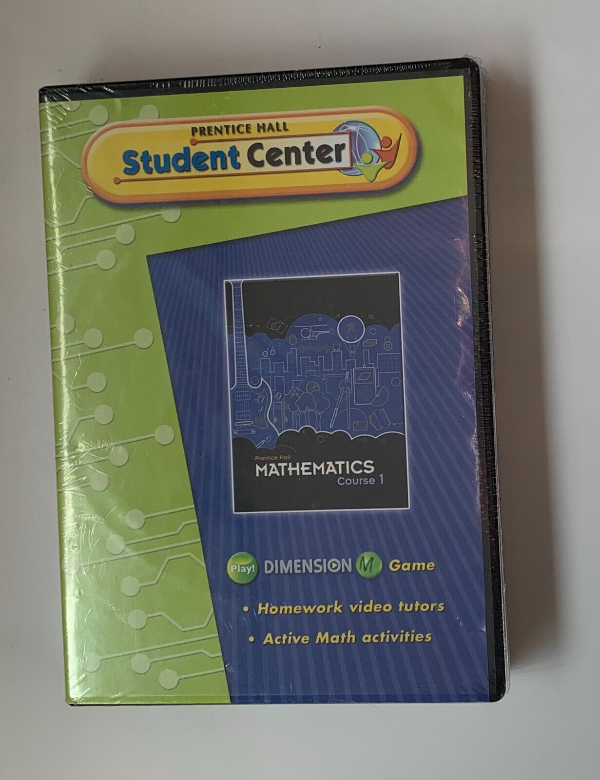 Prentice Hall Student Center Mathematics Course 1 CD W/Game Original Sealed NEW