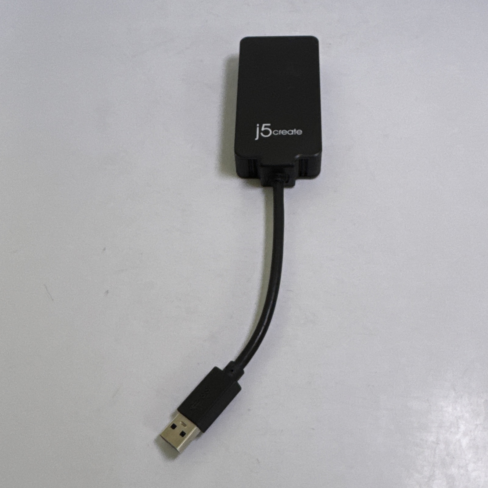 J5create USB 3.0 Multi-Adapter VGA USB & Gigabit Ethernet JUA370BE Tested Clean