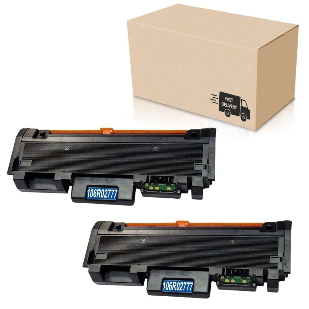2 Black Toner Cartridge for XEROX 3215 106R02777 Phaser 3260DI WorkCentre 3215NI