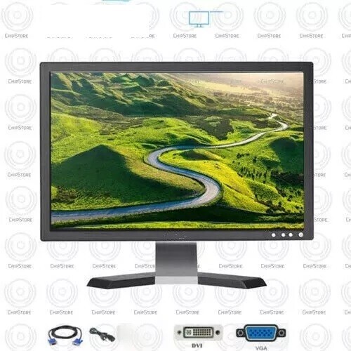 Name brand 19" inch WIDE HDMI Desktop Computer PC LCD Monitor With cables 