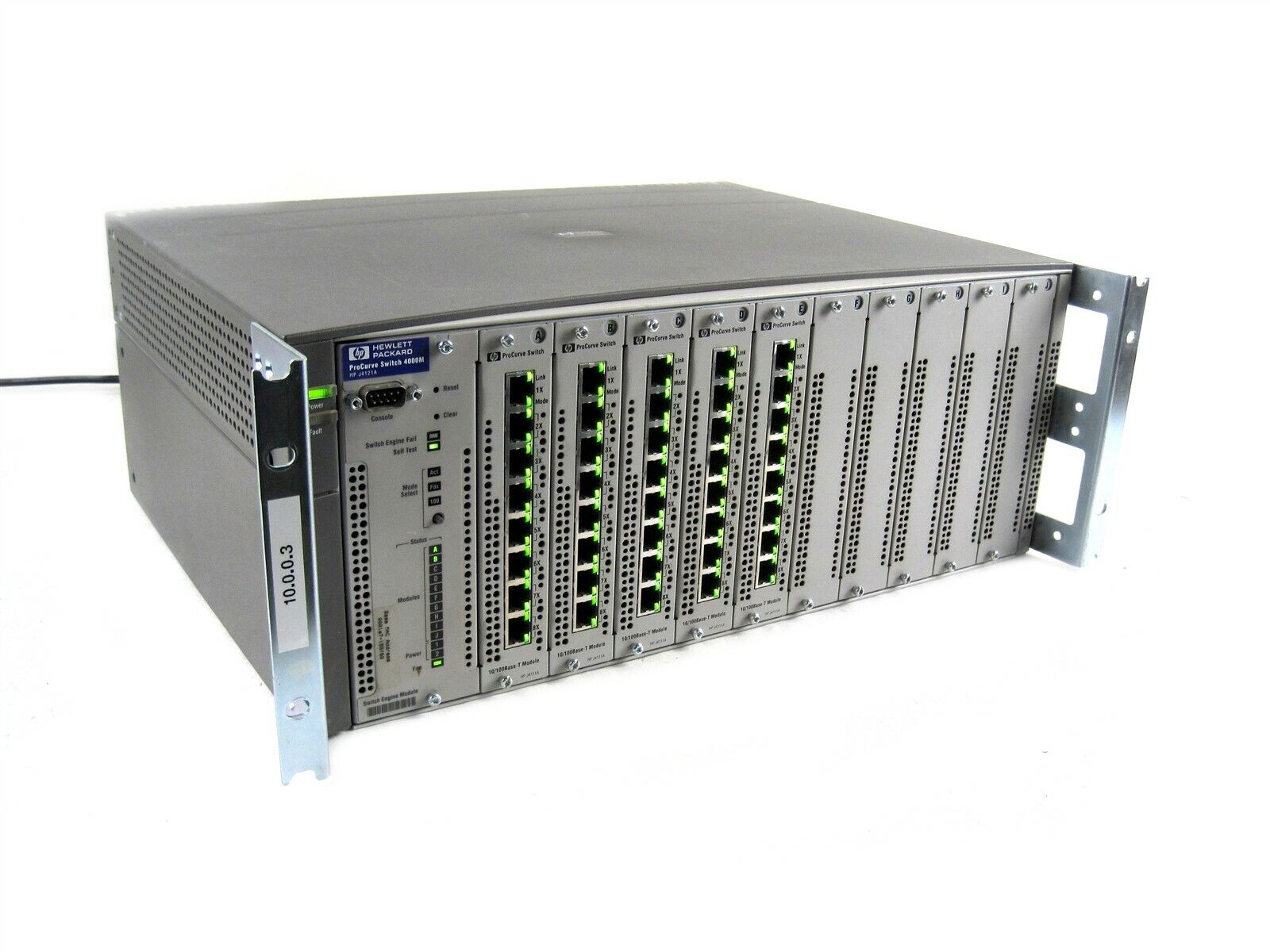 Hewlett Packard HP J4121A ProCurve Switch 4000M/8000M+(5) 10/100Base-T Modules