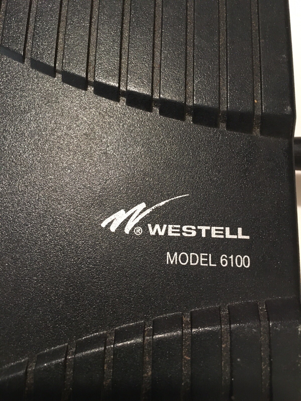 Westell DSL2+ Router - 6100, Model: C90-610015-06, cables & power adapter