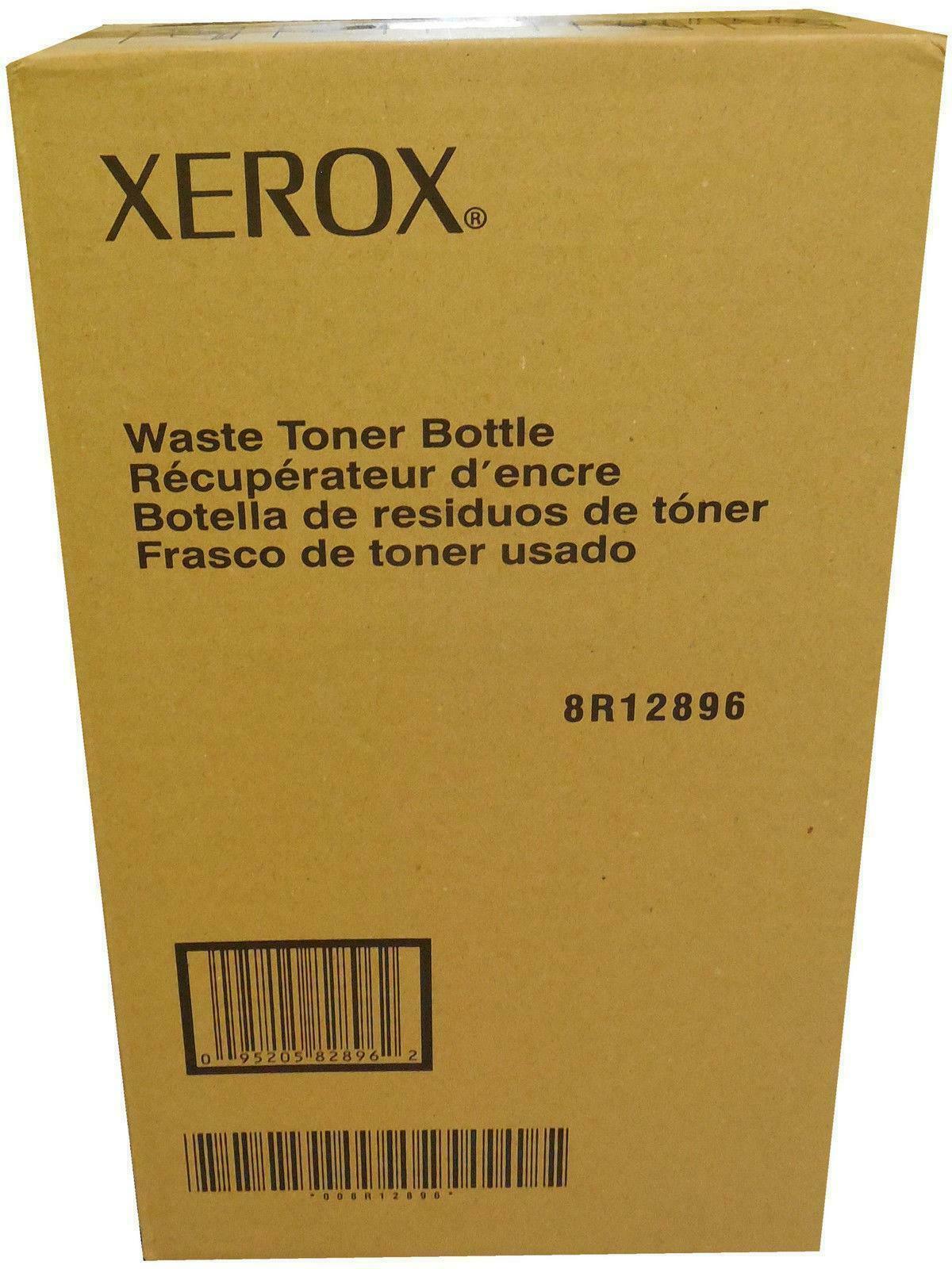  Open Box  Genuine LOT OF 2 NEW Xerox Waste Toner Bottle 008R12896 