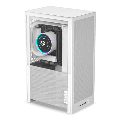 NZXT H2 Flow White Mini Tower PC Case CI-H21FW-01 CS9764