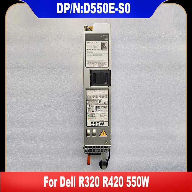 D550E-S0 For Dell R320 R420 550W Switching Power Supply 0RYMG6