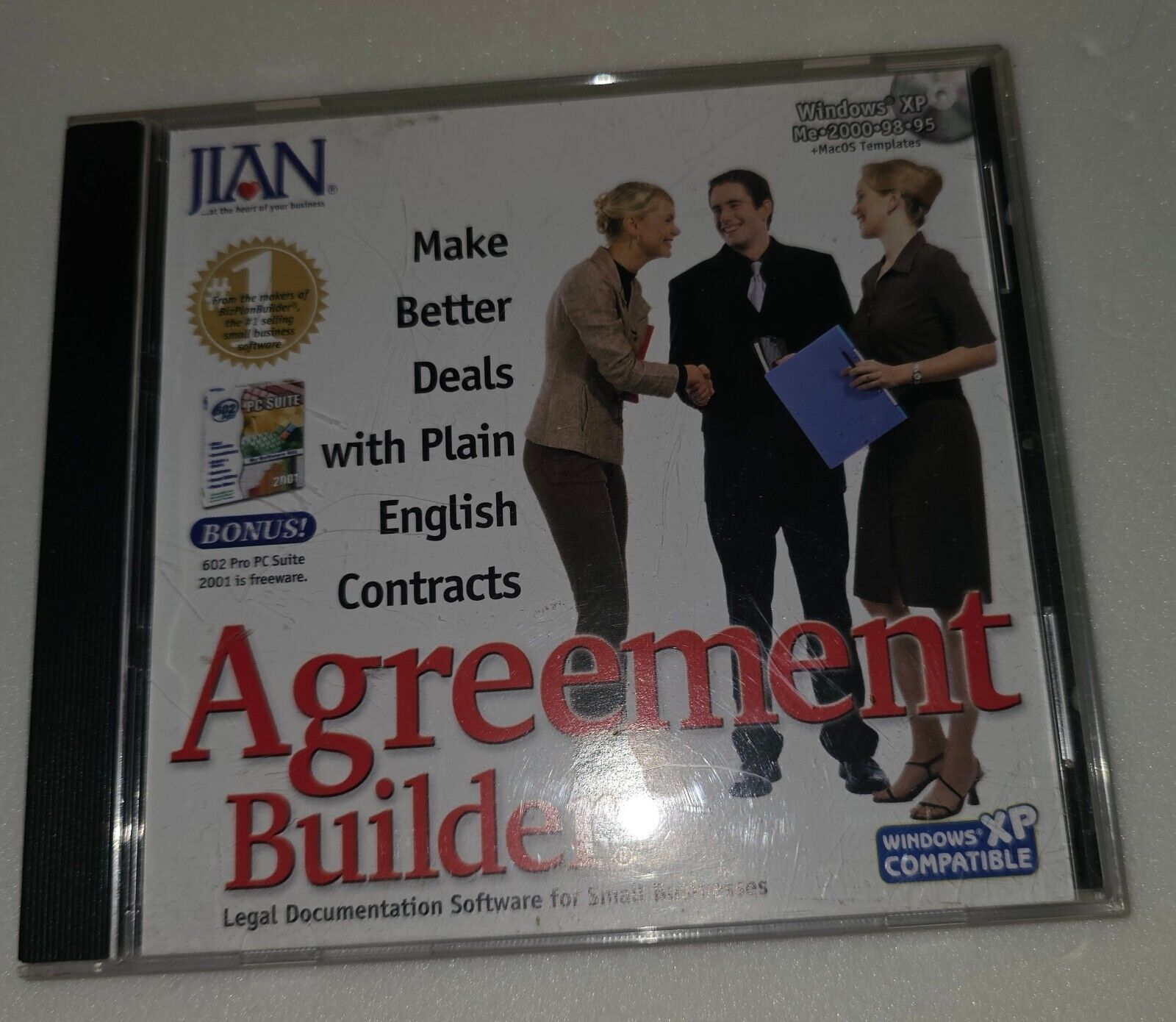Agreement Builder Small Business Legal Documents PC Windows CD-ROM