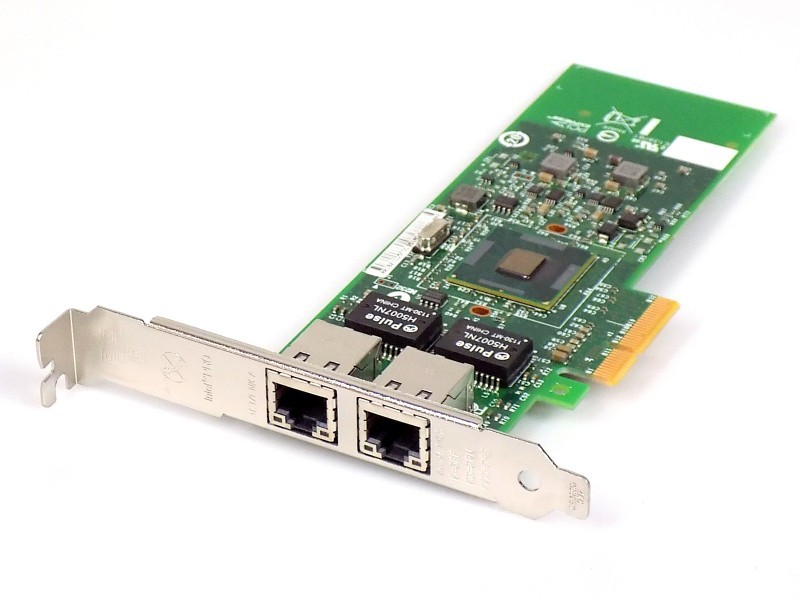 Dell 01P8D1 Intel Pro 2-Port RJ45 Gigabit 100/1000 PCI-Express x4 Network Card