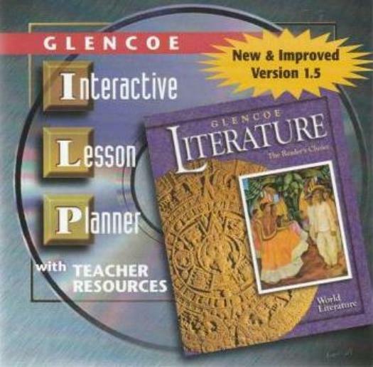 Glencoe Literature: The Reader's Choice: World Interactive Lesson Planner PC CD