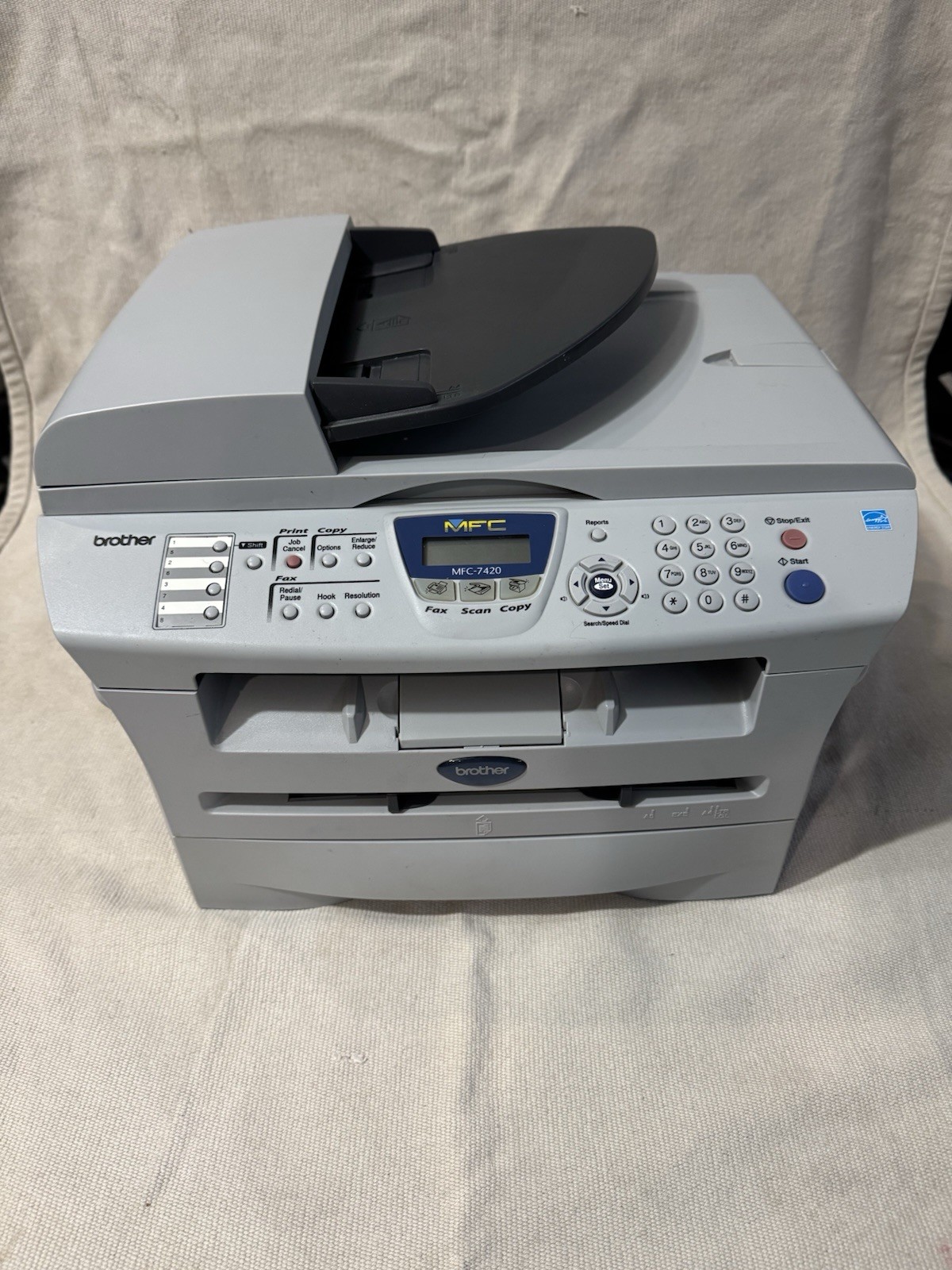Brother MFC-7420 All-In-One Laser Printer For Home Office - Works Great