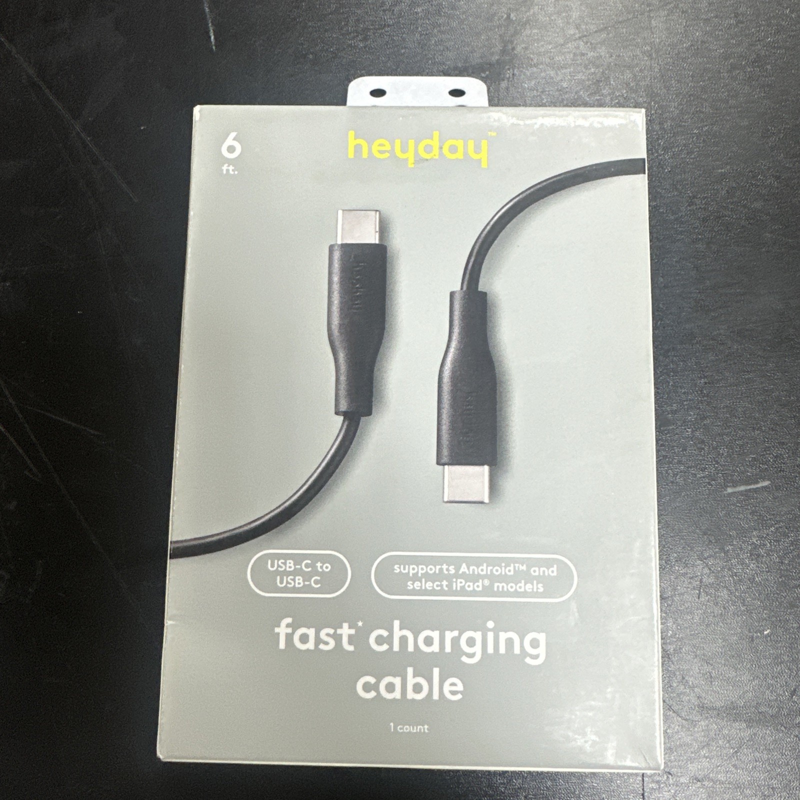 heyday Essentials 6ft USB-C to USB-C Extension Cable - Phone Charger