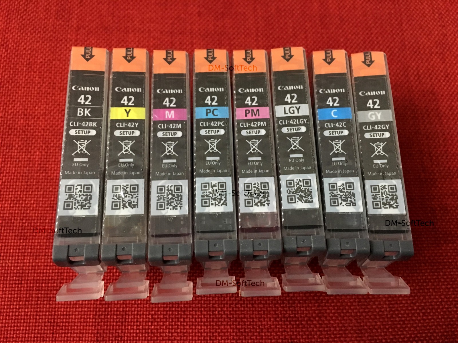 Genuine Canon CLI-42 Ink Cartridges 8-Color Set PIXMA PRO-100 (NEW & SEALED)
