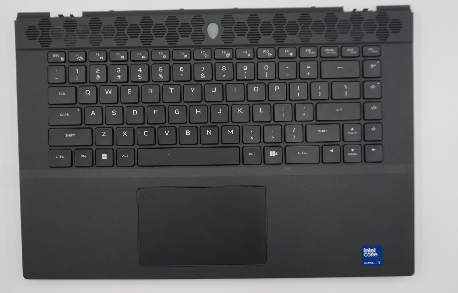 Components Dell Laptop Palmrest with RGB Backlit Keyboard and 2 Cable