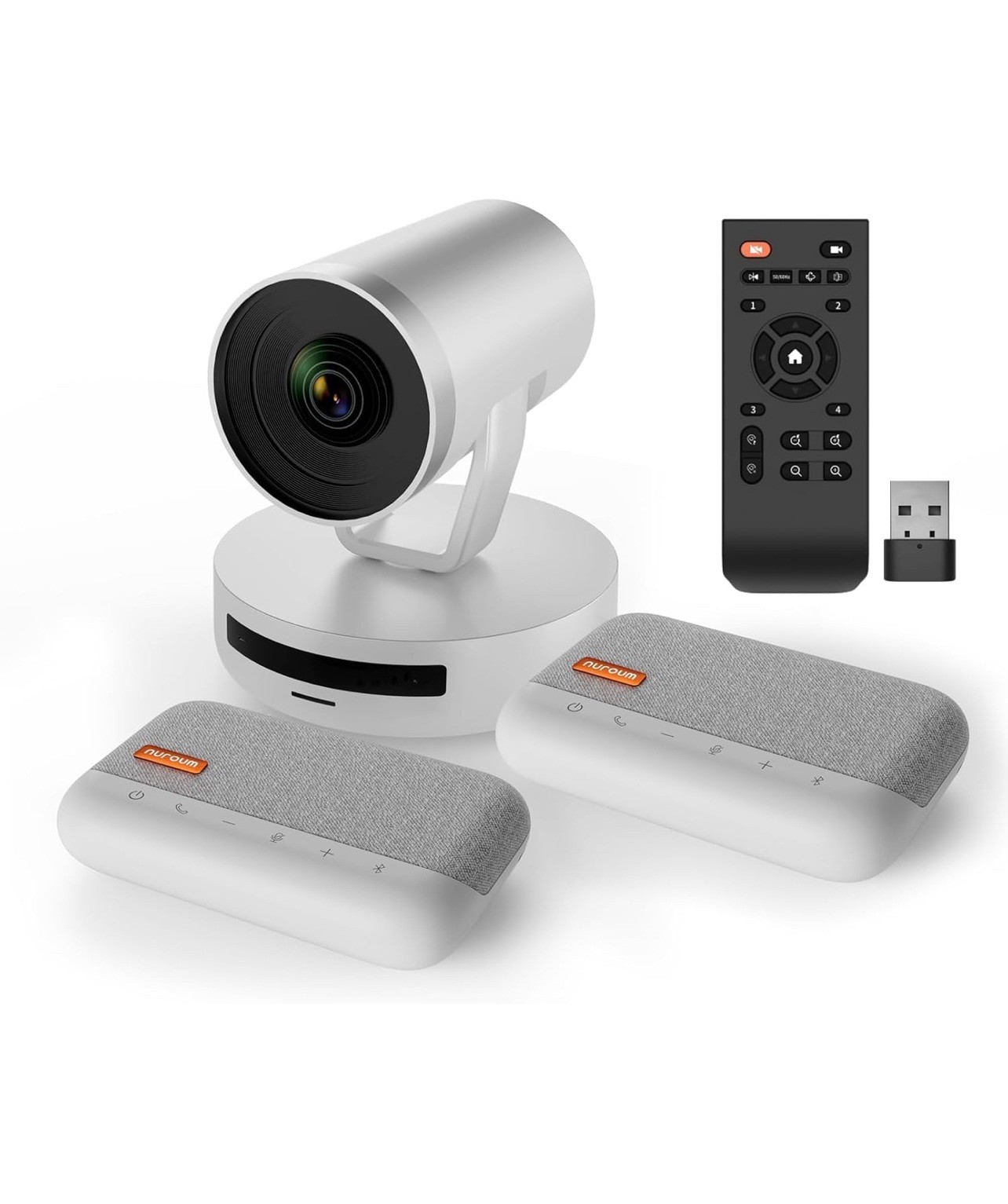 NUROUM Conference Room Camera System, 5X Optical Zoom, Noise Cancellation