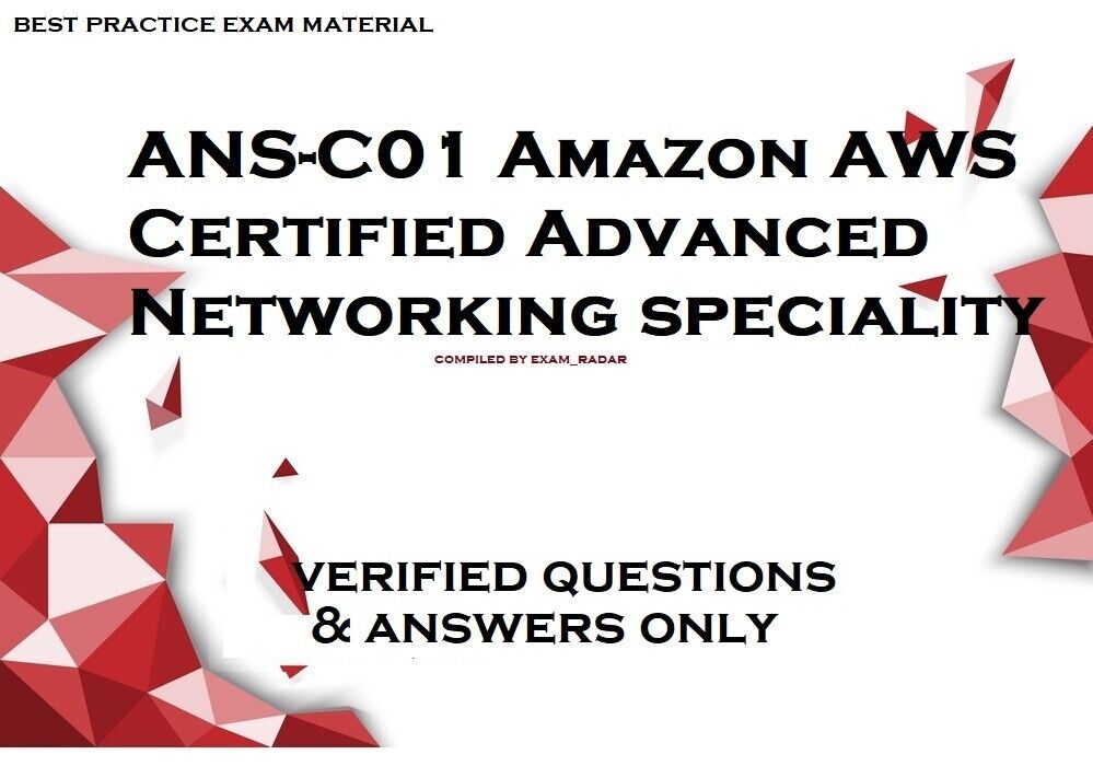 ANS-C01 Amazon AWS Certified Advanced Networking - Specialty exam Questions ans