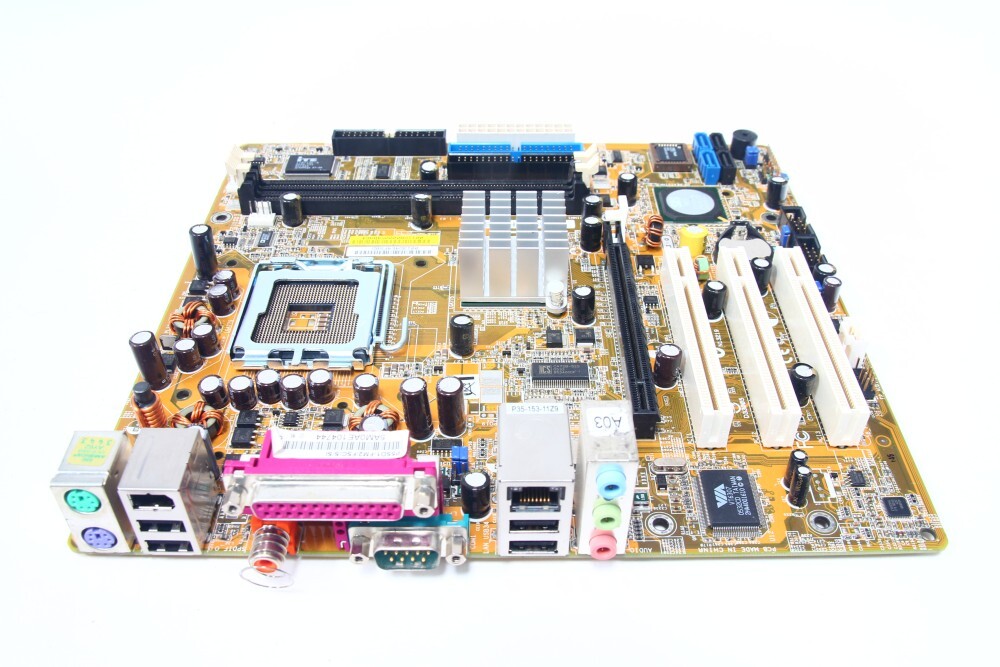 Asus P5SD1-FM2/S Matx Desktop Pc Motherboard Intel Socket LGA775 Pcie