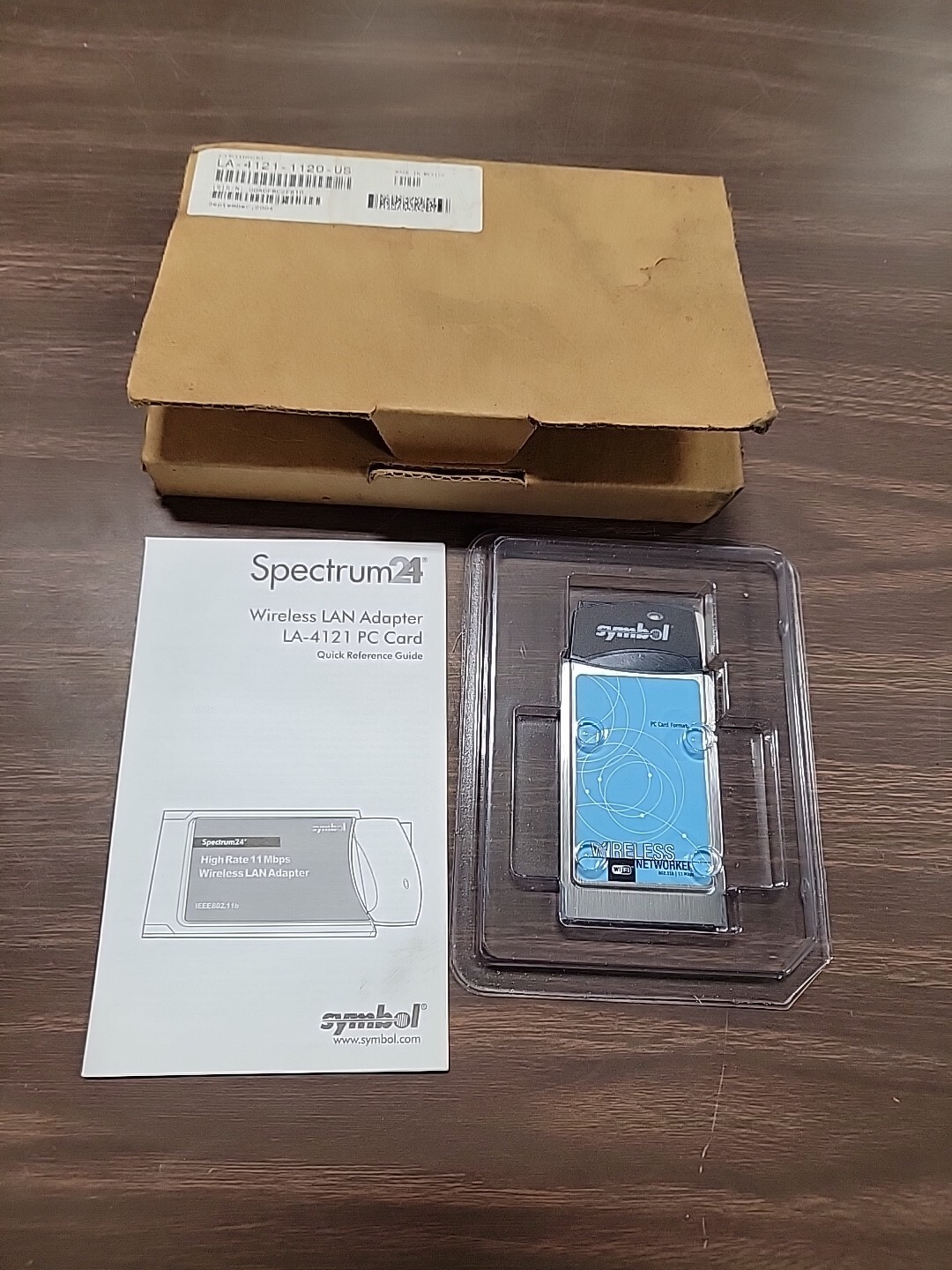 Symbol LA-4121-1120-US Spectrum 24 High Rate 11Mbps Wireless LAN Adapter