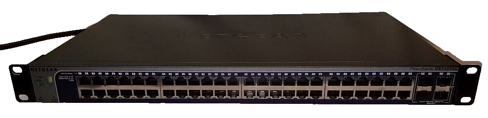 Netgear ProSafe GS752TXS 52-Port Gigabit Stackable Smart Switch w/ 10G uplinks