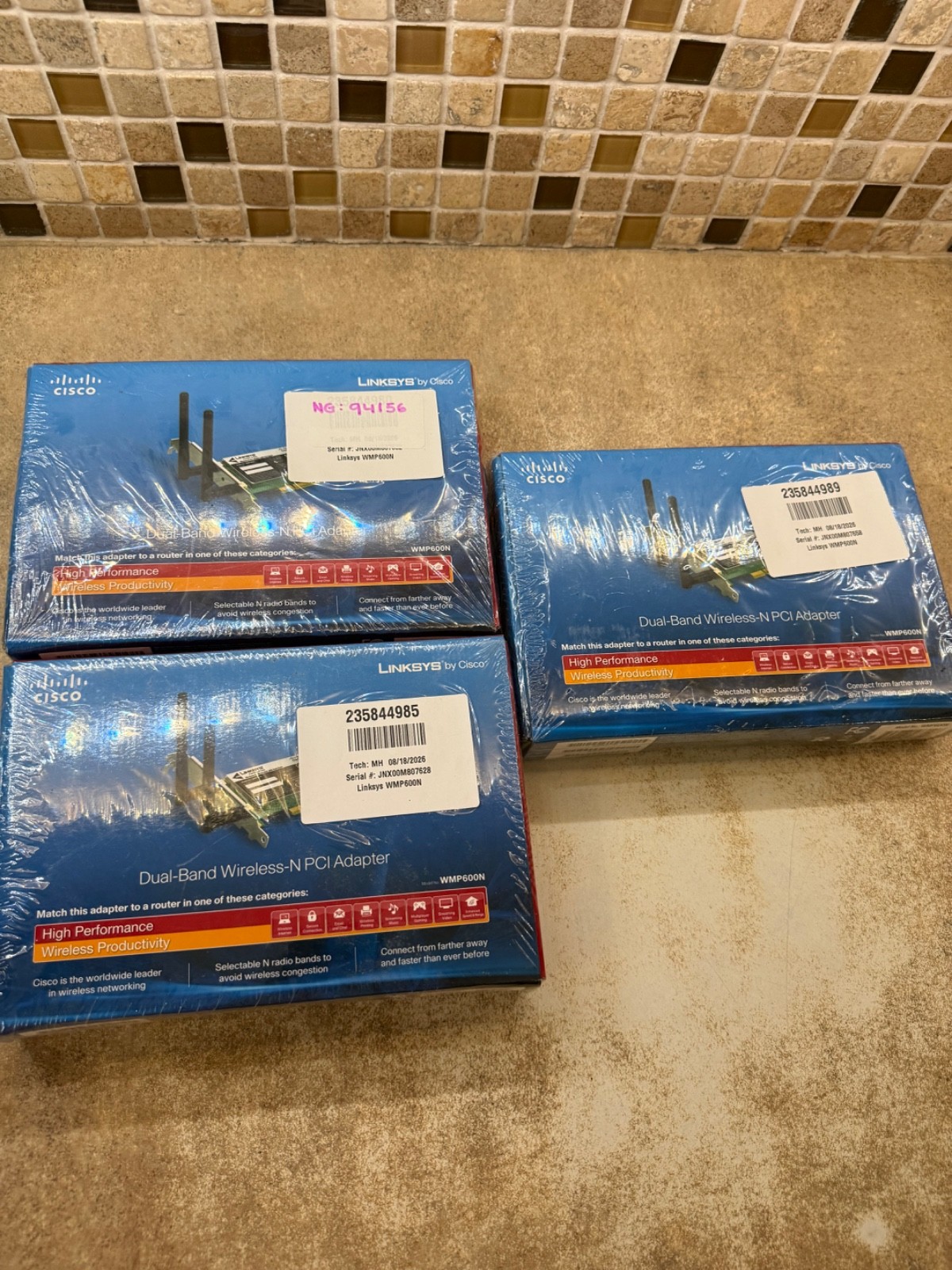 Linksys Dual-Band Wireless-N PCI Adapter WMP600N Cisco