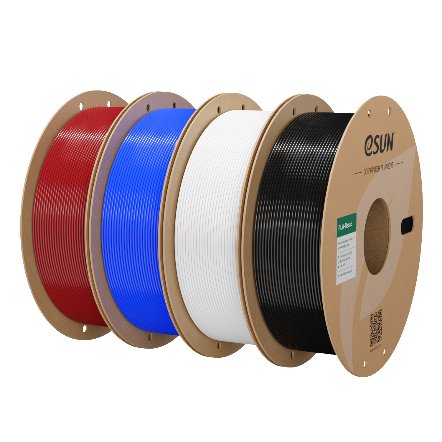 【4KG Bundle】eSUN PLA Basic 3D Printer Filament High Speed PLA 1.75mm Fast Print
