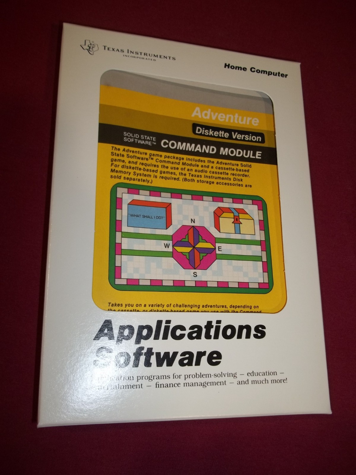 NEW TI-99/4A TI-99/4 Disk Module ADVENTURE Pirates DISKETTE Software SCOTT ADAMS