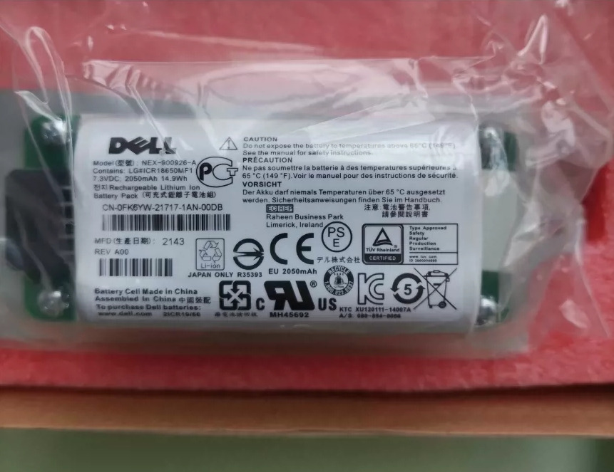New DELL PS4210 PS6210 6610 controller battery K4PPV 10DXV KVY4F FK6YW