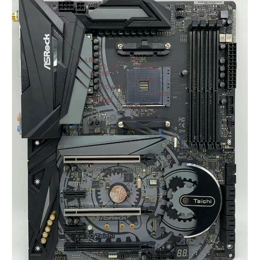 For ASRock X470 Taichi Motherboard Socket AM4 DDR4 ATX