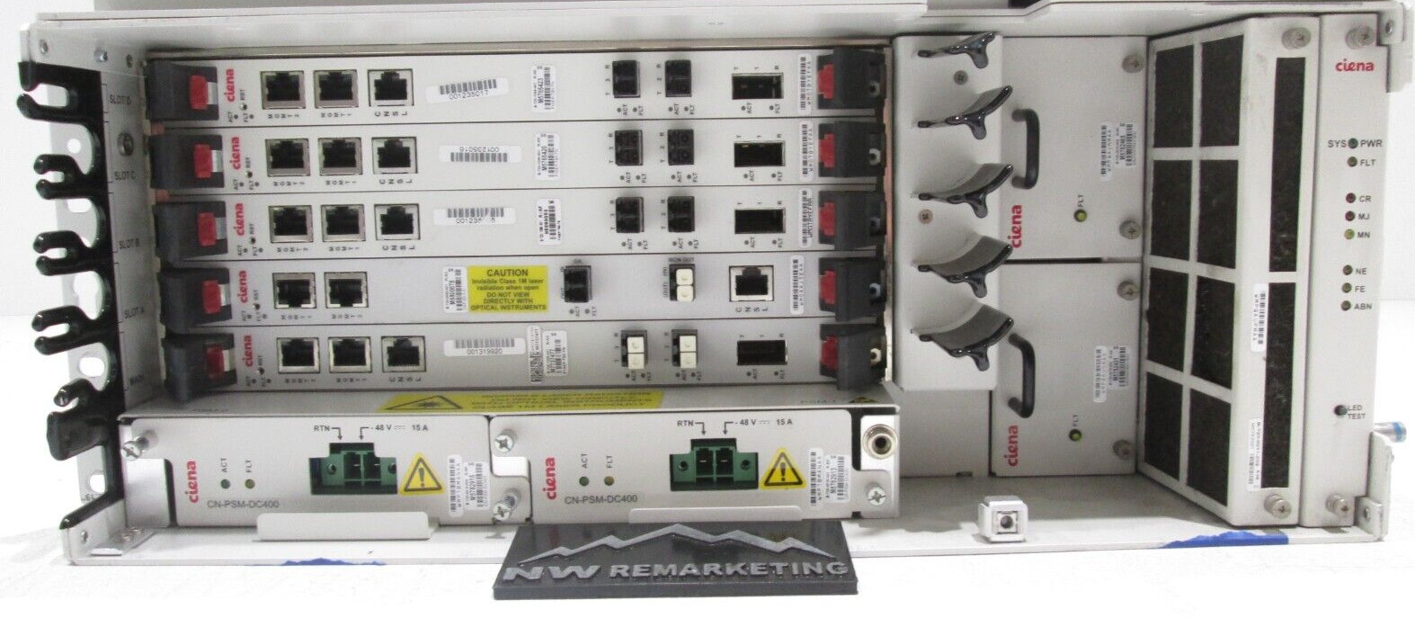 Ciena CN4200 CN4200-SDF-EW WL Manager Chassis with cards B-820-0007-000