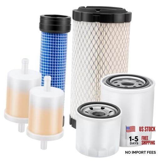 Kubota Oil Change Kit Maintenance Filter 77700-03362 - BX22 BX23 BX24 BX25