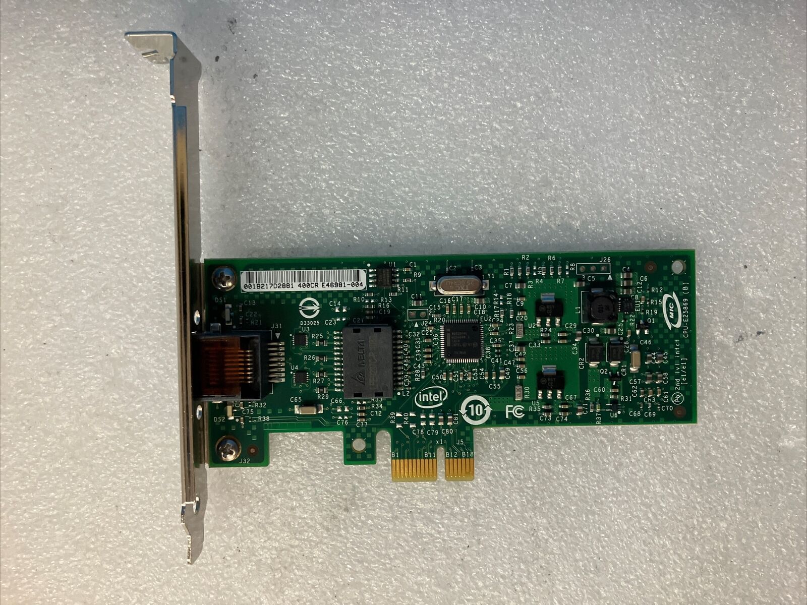 Intel Gigabit CT Desktop Network Adapter Card EXPI9301CTBLK 893647 ~