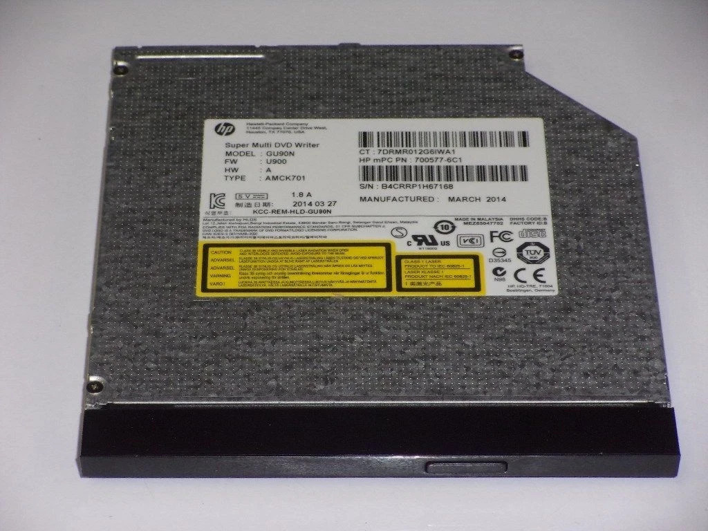 HP 15-G 15-G227WM 15-G014DX SATA Super Mult DVD Writer Drive 750636-001 DU-8A5SH
