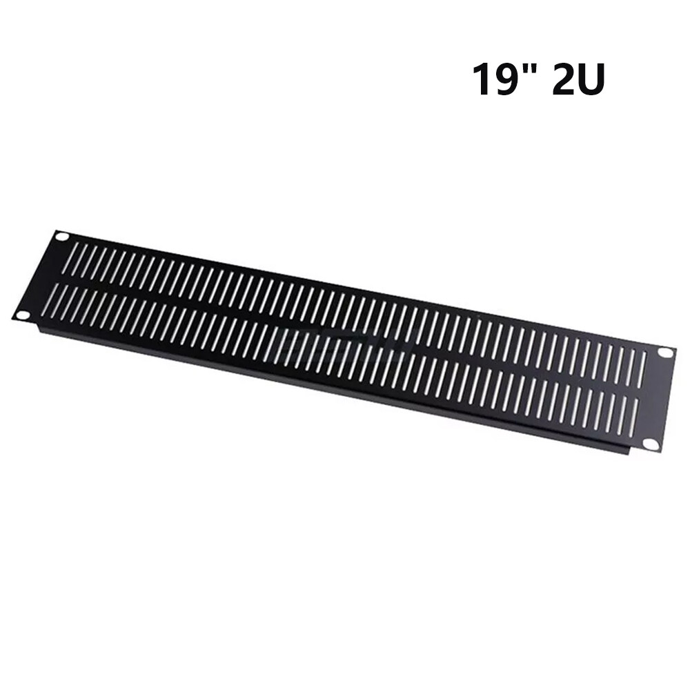 2U or 3U or 4U Vented Blank Rack Mount Panel Spacer 19" Network Server Cabinet