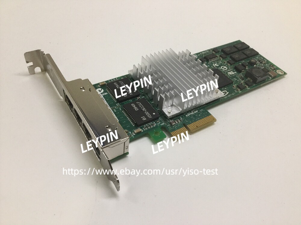 IBM INTEL 39Y6138 EXPI9404PTL PRO/1000 PT QUAD PORT PCIe GIGABIT Server Adapter