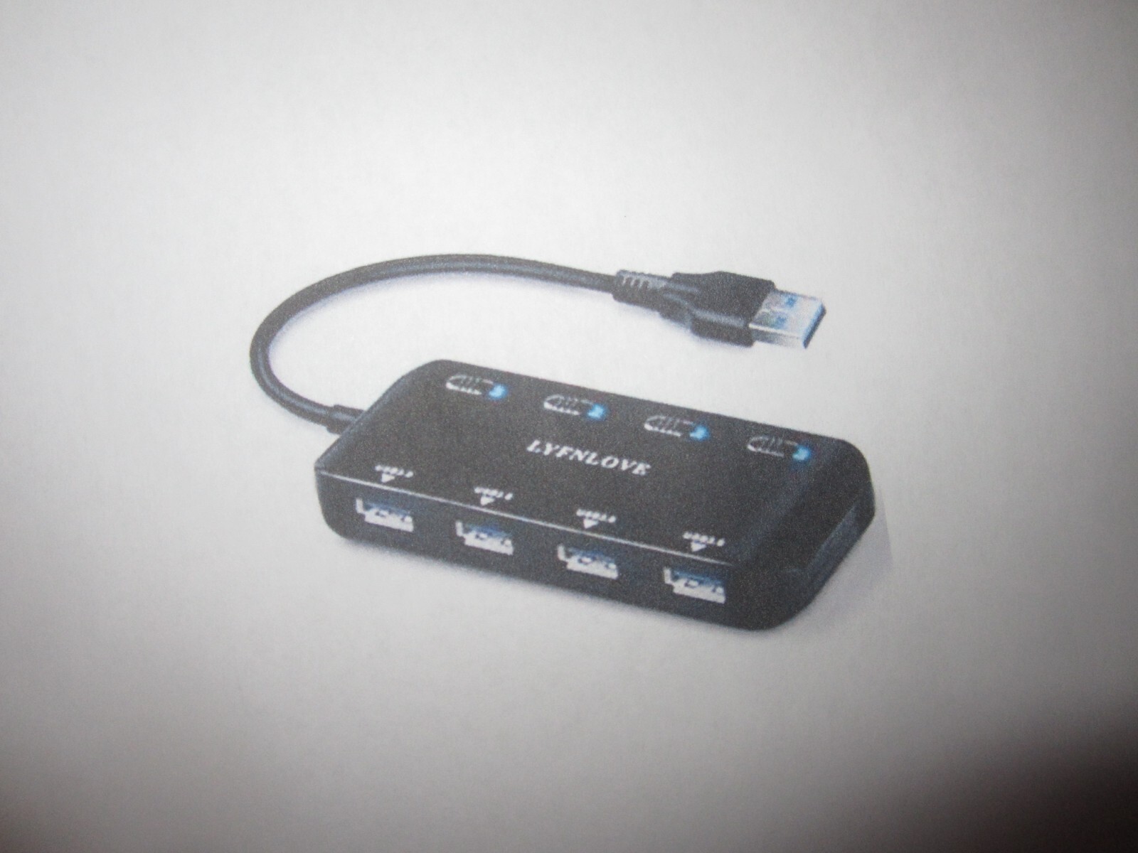 Multi USB Port Expander Ultra Slim USB 4ports USB 3.0 Splitter, YOU GET THREE-3