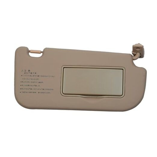 Passenger Side Sunvisor Replacement Compatible with 2005 2006 2007 Right Beige