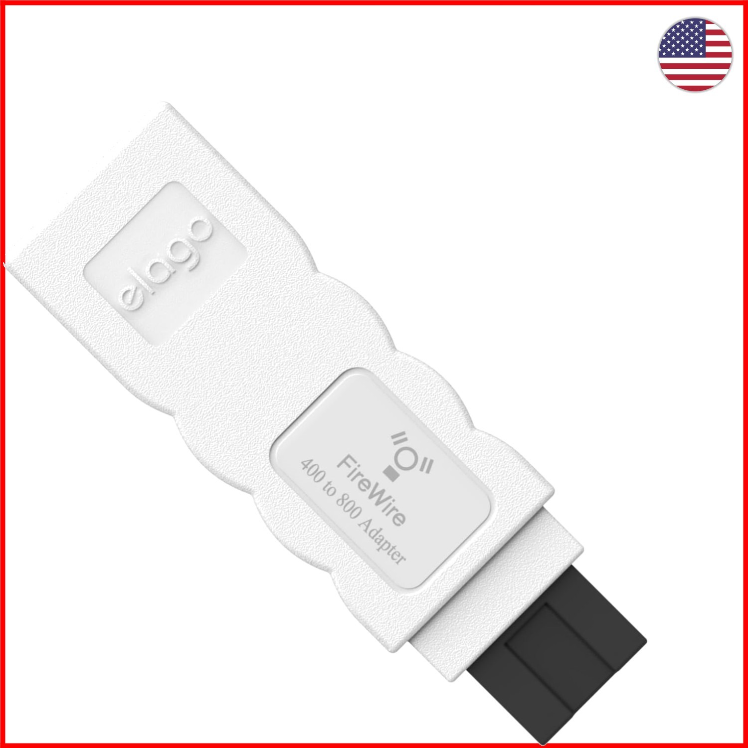 Versatile 2-Port FireWire Adapter for Mac Pro, MacBook, and iMac - White Finish
