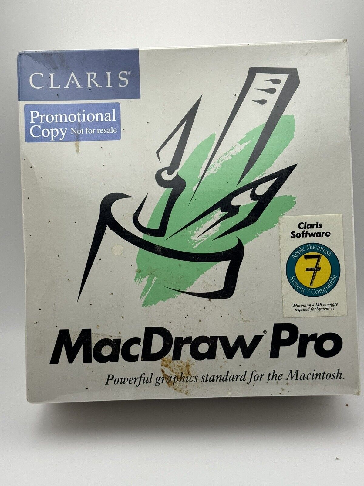 CLARIS MacDraw Pro Promotional Copy Apple Macintosh Vintage Brand New Sealed
