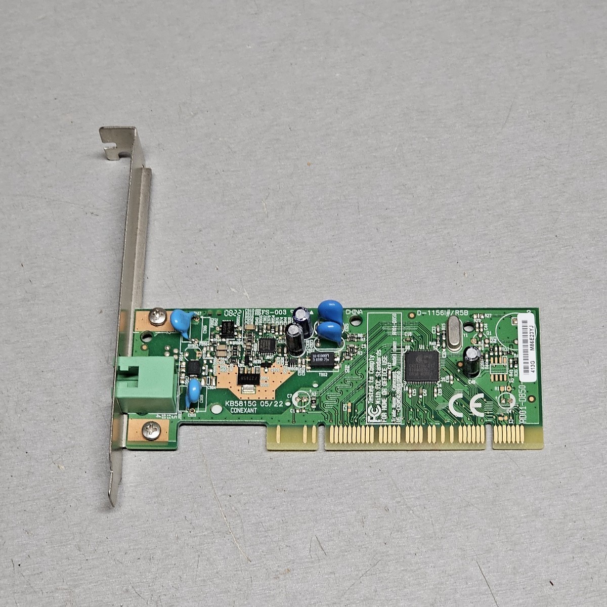 HP 5188-2907 PCI Dial-Up 56K Modem Card Conexant Chip KBS0156 Vintage