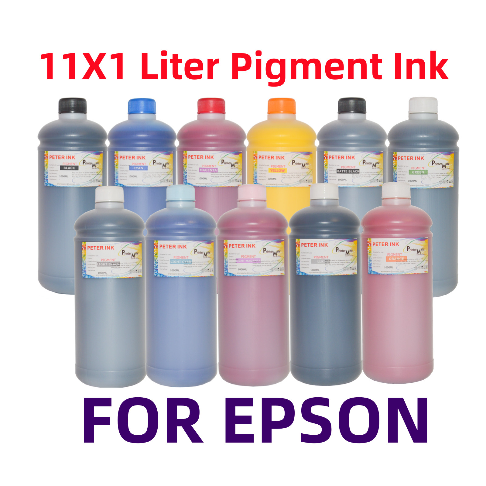 11X1Liter Premium Pigment refill ink for Stylus Pro 4900 4910 Printer *