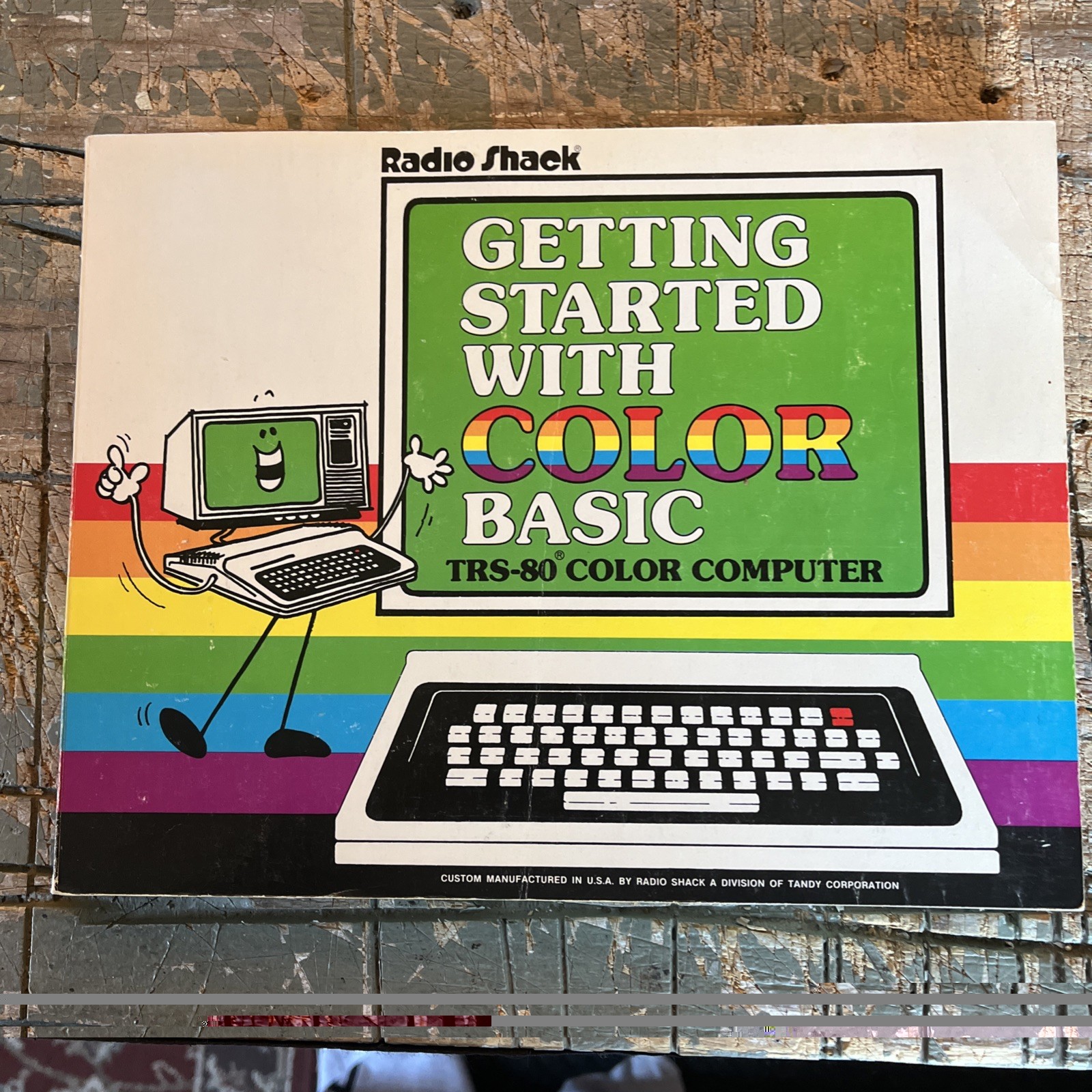 Radio Shack Getting Started With Color BASIC TRS-80 Color Computer 8749284 1981