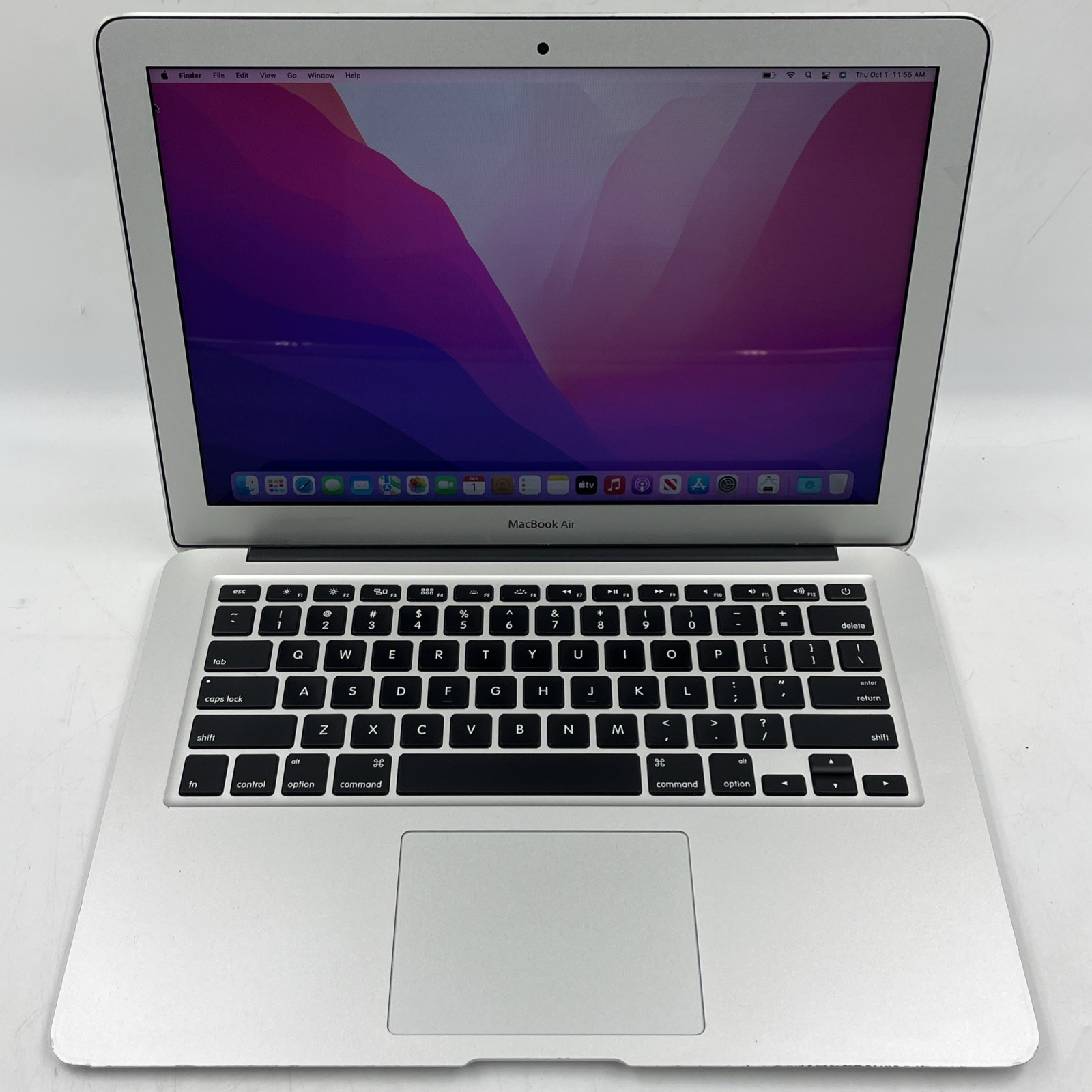 Apple MacBook Air 2015 i5 Dual-Core 1.6GHz 8GB 121GB FLASH MAC OS MONTEREY