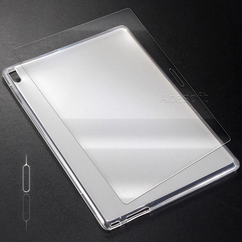 Ultra-Thin Screen Protector and TPU Case for Lenovo Moto Tab 10.1