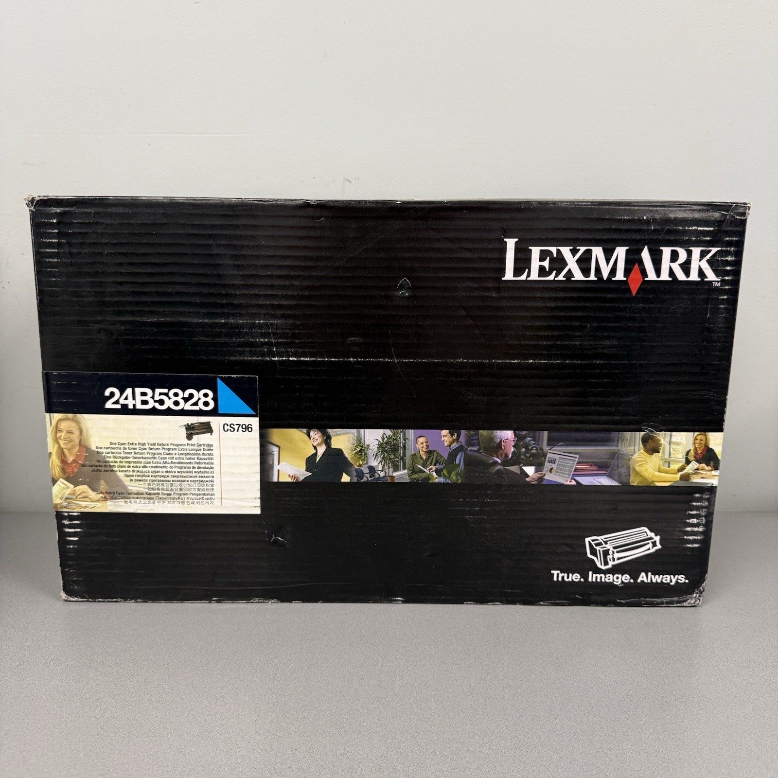 Lexmark 24B5828 Cyan Toner Cartridge for Lexmark CS796 CS796de New