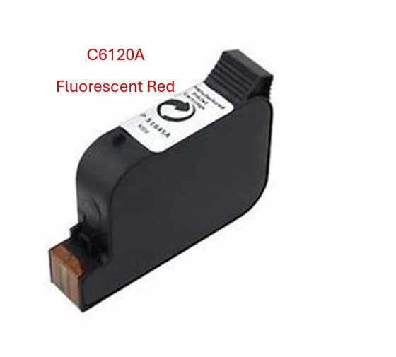 HP C6120A Compatible Fluorescent Red Ink Cartridge IJ105 